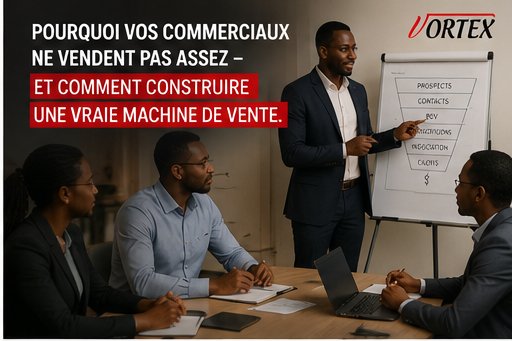 commerciaux ne vendent pas machine vente PME Bénin Afrique Ouest force commerciale
